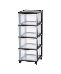 Iris 4-Drawer Narrow Cart