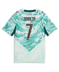 Puma Big Boys and Girls Cristiano Ronaldo White Portugal National Team 2026 Away Replica Jersey