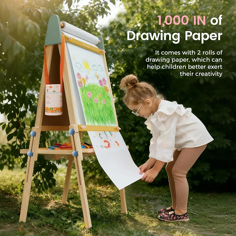 Tiny Land 3-in-1 Art Easel for Kids