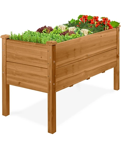 Best Choice Products Raised Garden Bed, Extra Deep 16" Depth