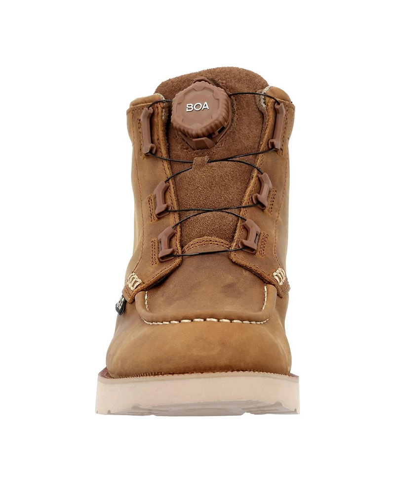 Rocky Men's MonoCrepe Wedge Composite Toe Boa Work Boot