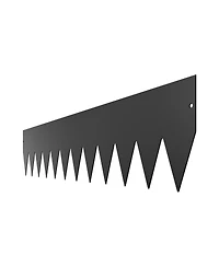 Sugift Steel Landscape Edging, 3 Pack, 40 x 8 in, Rust-Resistant Metal