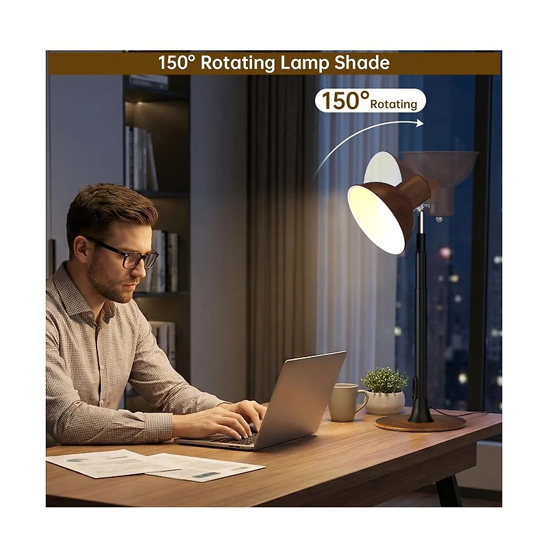 Artudatech Modern Led Lamp - 3 Color Temps, 10%-100% Dimming and Height Adjustable