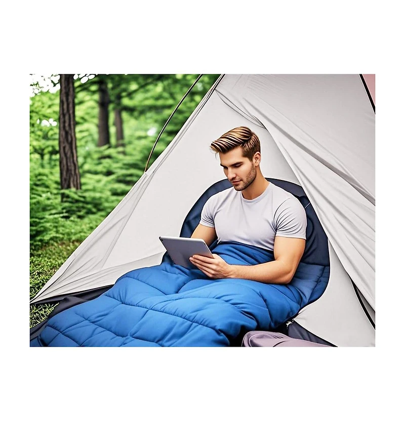 3 Season Lightweight Waterproof Sleeping Bag for Camping Hiking Backpacking