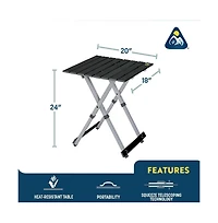 Gnuadz Folding Table 20 Inch Camping Outdoor Recreation Gear