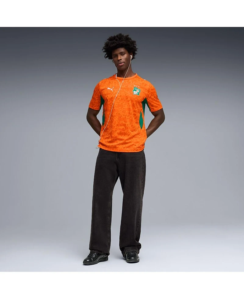 Puma Men's Orange Ivory Coast National Team 2026 Home Replica Jersey
