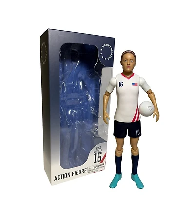 Banbo Toys Sockers Uswnt Rose Lavelle 8" Collectible Soccer Action Figure