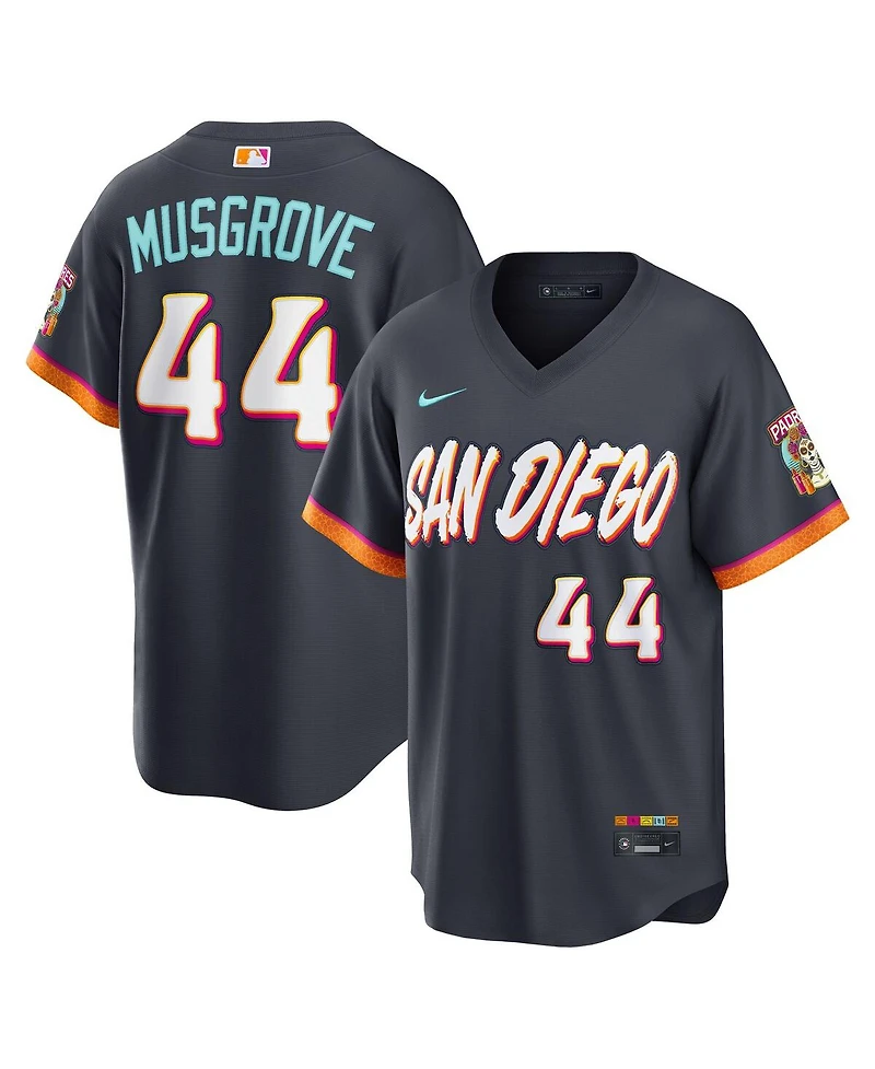 Nike Men's Joe Musgrove Black San Diego Padres 2026 City Connect Stadium Jersey