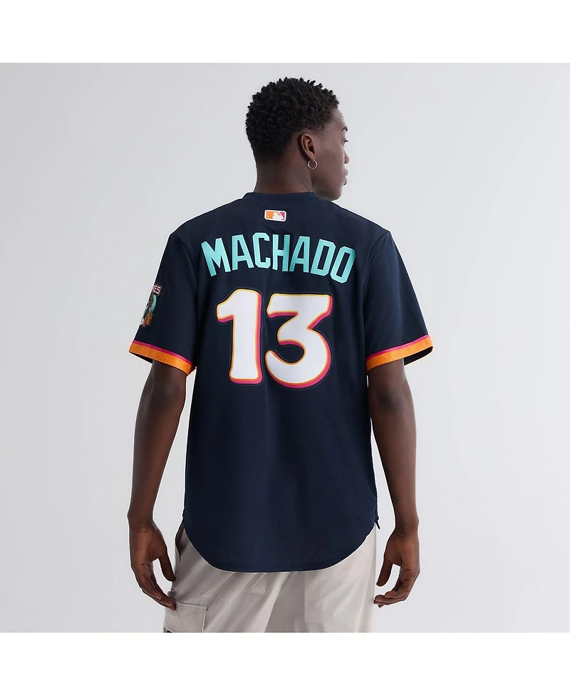 Nike Men's Manny Machado Black San Diego Padres 2026 City Connect Stadium Jersey