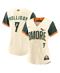 Nike Women's Jackson Holliday Natural Baltimore Orioles 2026 City Connect Stadium Jersey