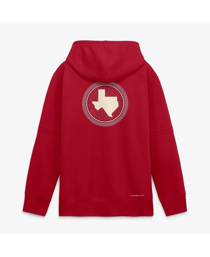 Nike Men's Red Texas Rangers 2026 City Connect Authentic Collection Therma-fit Hoodie