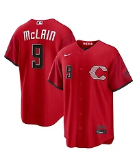 Nike Men's Matt McLain Red Cincinnati Reds 2026 City Connect Stadium Jersey