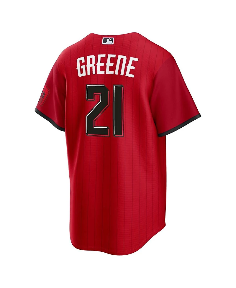 Nike Men's Hunter Greene Red Cincinnati Reds 2026 City Connect Stadium Jersey