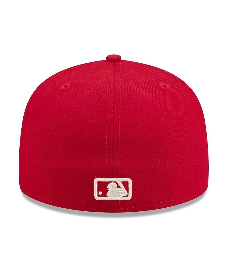 New Era Men's Red Texas Rangers 2026 City Connect 59FIFTY Fitted Hat