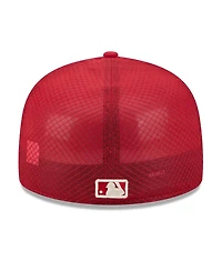 New Era Men's Red Texas Rangers 2026 City Connect Batting Practice 59FIFTY Fitted Hat