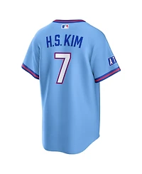 Nike Men's Ha-Seong Kim Powder Blue Atlanta Braves 2026 City Connect Stadium Jersey