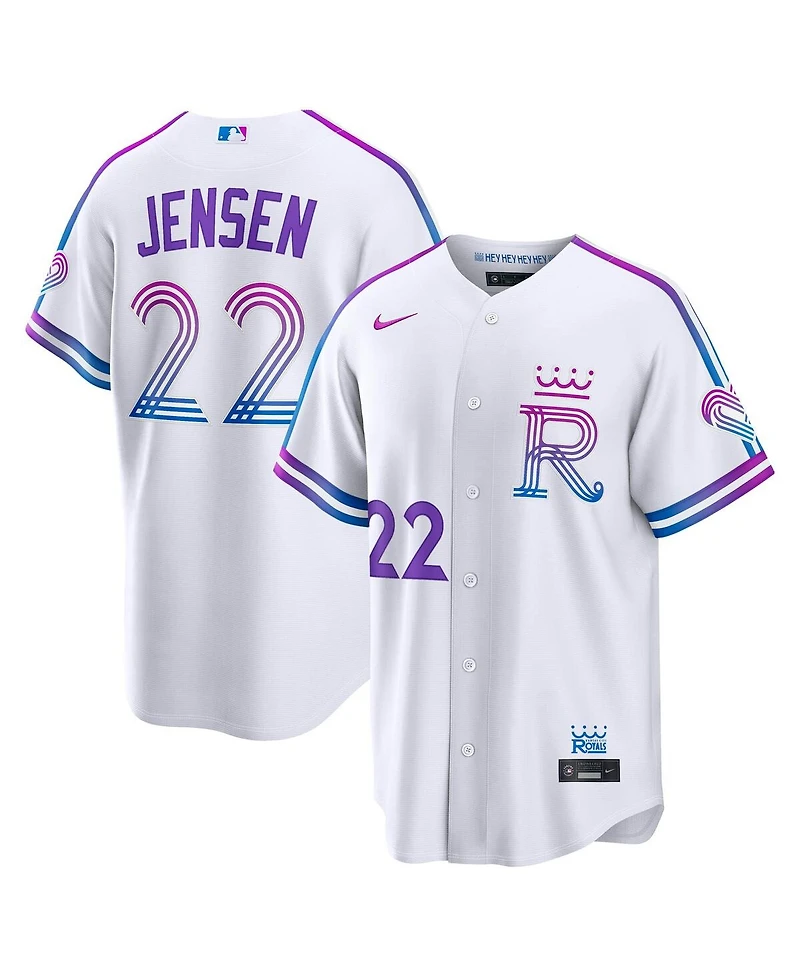 Nike Men's Carter Jensen White Kansas City Royals 2026 Connect Stadium Jersey