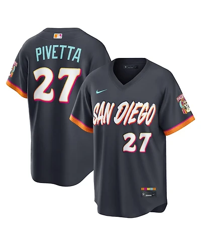 Nike Men's Nick Pivetta Black San Diego Padres 2026 City Connect Stadium Jersey