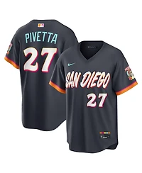 Nike Men's Nick Pivetta Black San Diego Padres 2026 City Connect Stadium Jersey