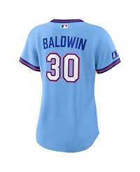 Nike Women's Drake Baldwin Powder Blue Atlanta Braves 2026 City Connect Stadium Jersey