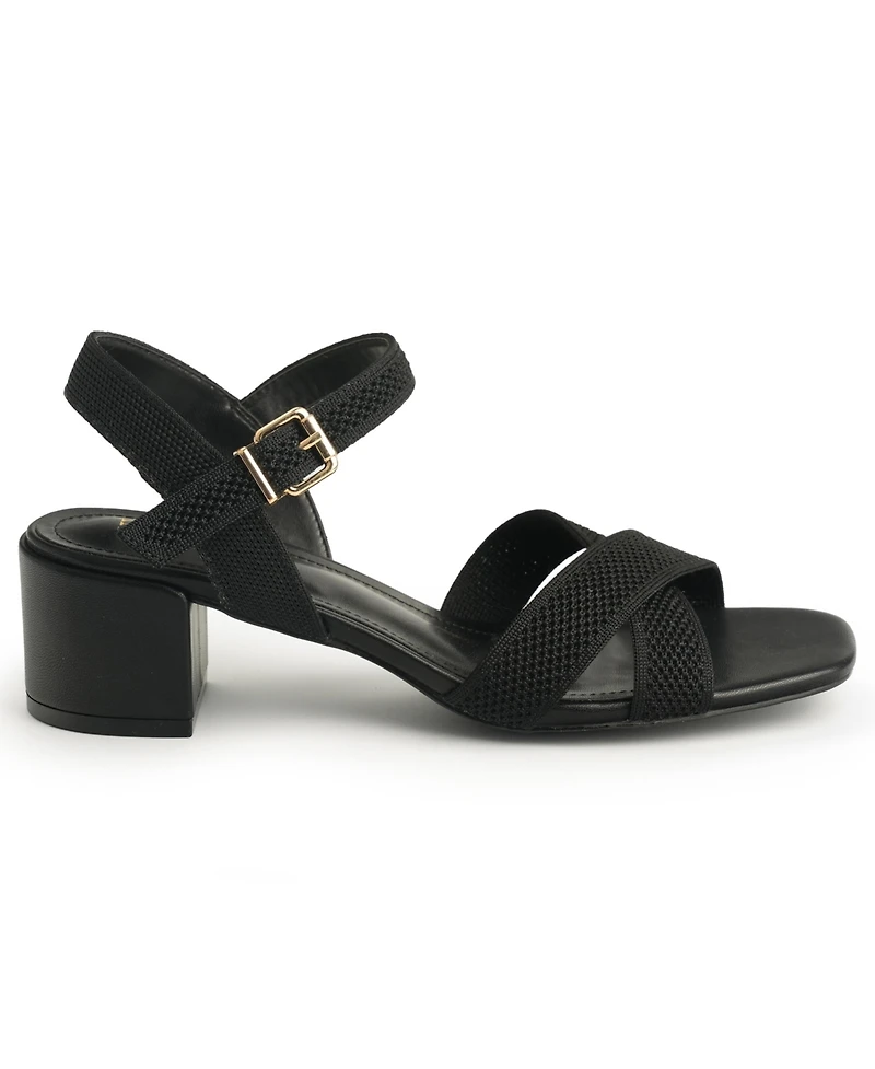 New York & Company Women's Mavis Ankle Strap Sandals