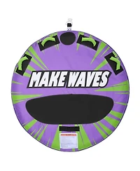 Mecale 2-Rider Inflatable Towable Tube 340 lbs Full Nylon Cover