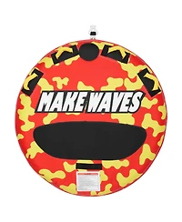 Mecale 2-Rider Inflatable Towable Tube 340 lbs Full Nylon Cover