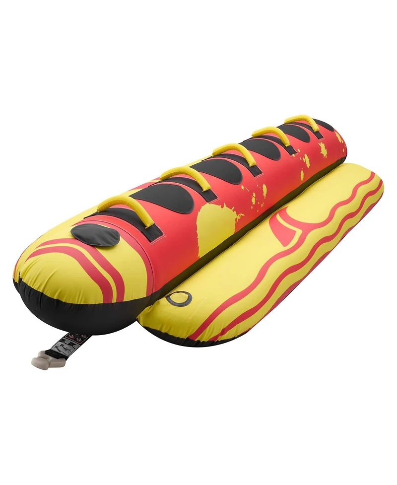 Mecale 5-Rider Towable Tube for Boating 850 lbs Padded Grip Handles