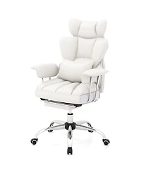 Gouun Faux Leather High-Back Executive Office Chair, 400 lbs Capacity