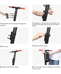 Urbanmax Scooter Handlebar Bag, Waterproof Storage for Electric Scooter/Bicycle/Motorcycle