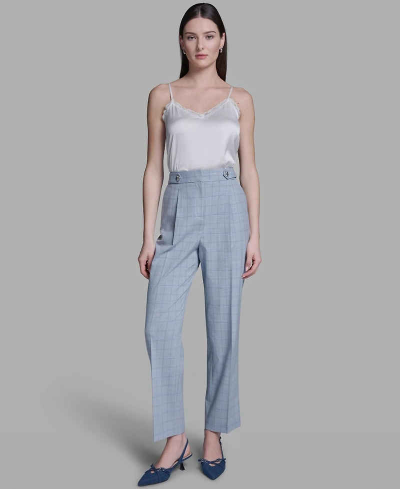 Bcbg Women's High-Rise Wide-Leg Pants