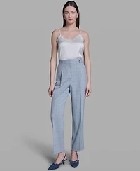 Bcbg Women's High-Rise Wide-Leg Pants