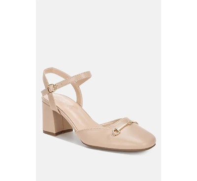 London Rag Women's Blitz Close Toe Buckled Sandals