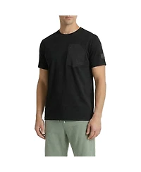 Level 7 Men's Office-Leisure Collection Jersey Short Sleeve Tee with Zip Pocket