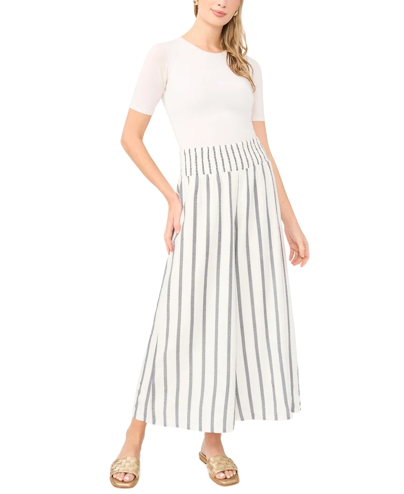 Vince Camuto Women's Cropped Wide Leg Pants