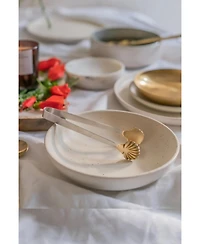 Fleck Seashell Tongs