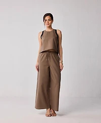 Reistor Women's Sleeveless Colorblock Top