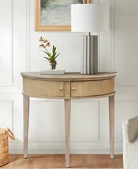 Martha Stewart Collection Crestview 36" Wood Storage Console Table