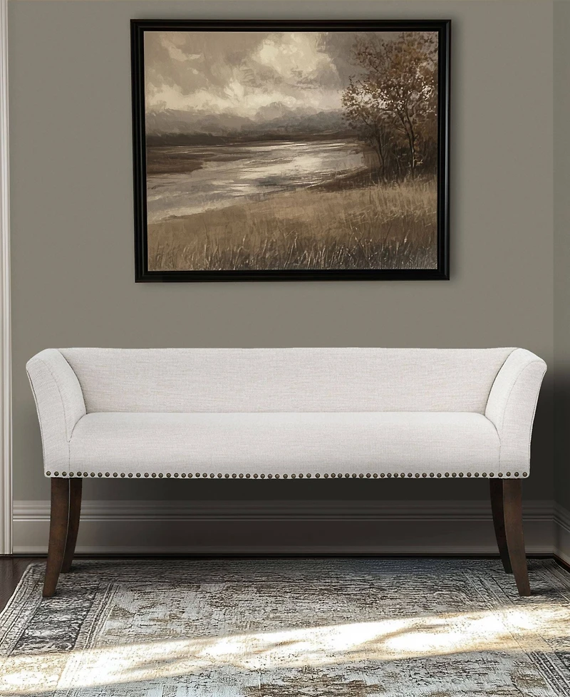 Madison Park Welburn 49.5" Upholstered Accent Bench