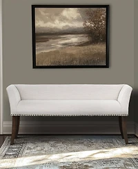 Madison Park Welburn 49.5" Upholstered Accent Bench