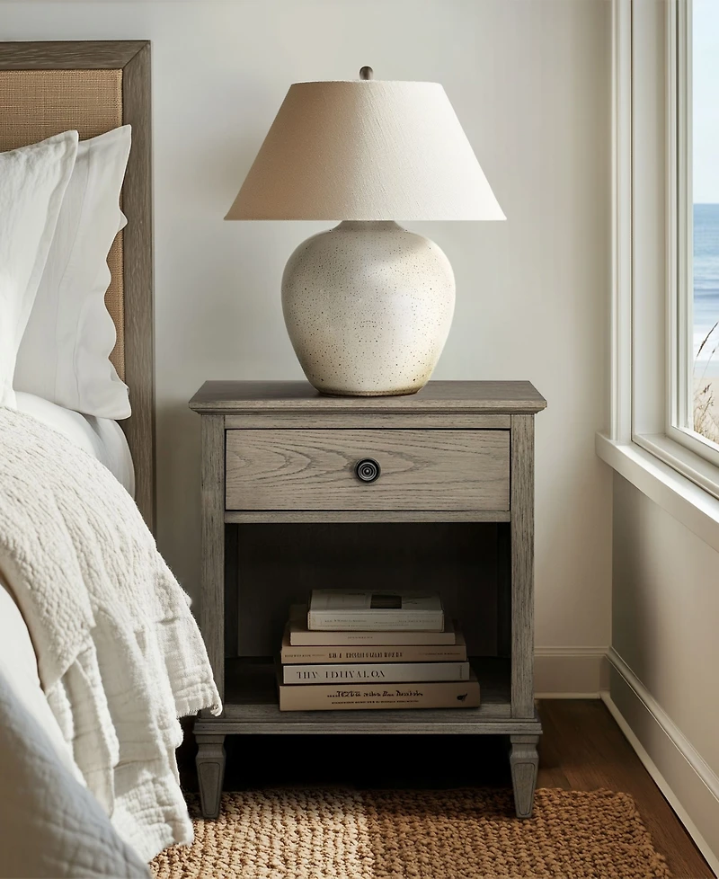 Madison Park Signature Victoria 24" One-Drawer Wood Nightstand