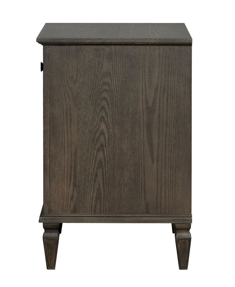 Madison Park Signature Victoria 24" One-Drawer Wood Nightstand