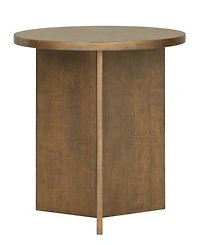 Martha Stewart Collection Sadie 22" Wood Round Accent Table