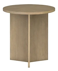 Martha Stewart Collection Sadie 22" Wood Round Accent Table