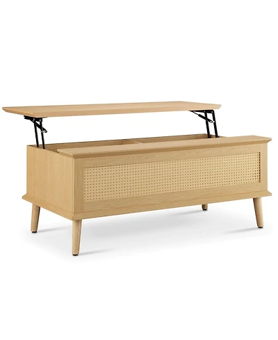 510 Design Teagan 42" Wood Lift-Top Coffee Table