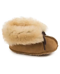 Minnetonka Baby Suede Sheepskin Booties