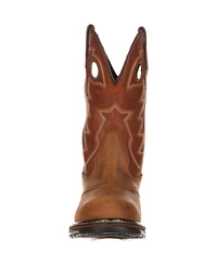 Rocky Men's Original Ride Branson Saddle Roper Waterproof Western Boot