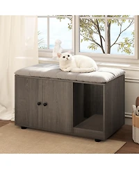 Cozito Hidden Cat Litter Box with Scratching Board