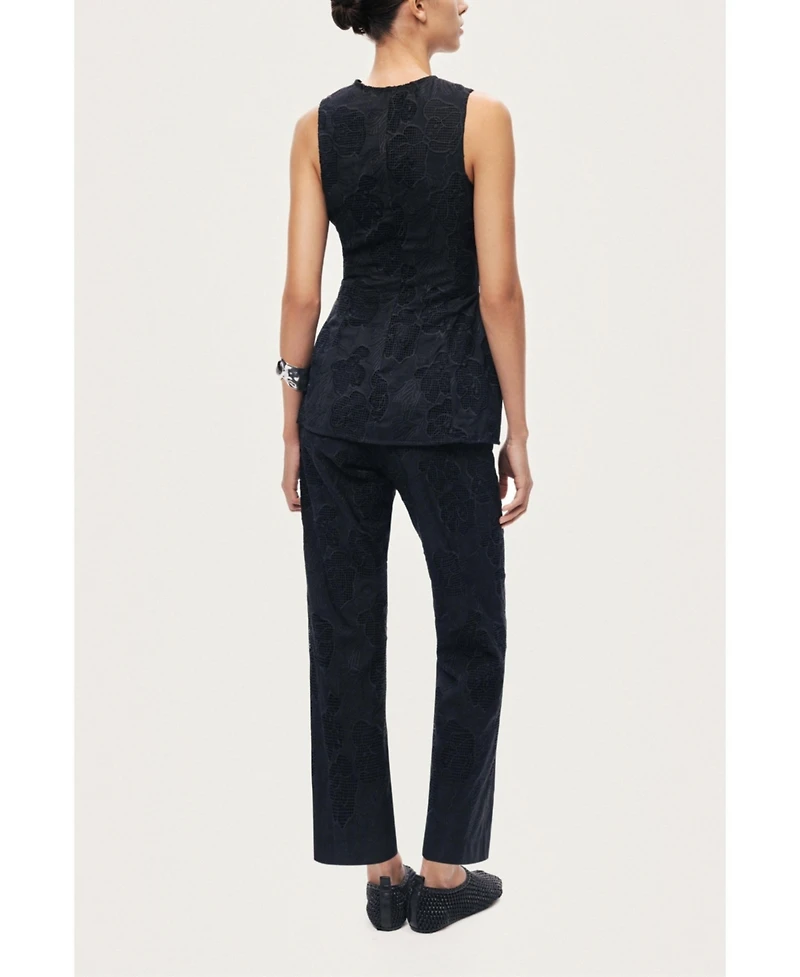 Nocturne Women's Textured Tailored Vest