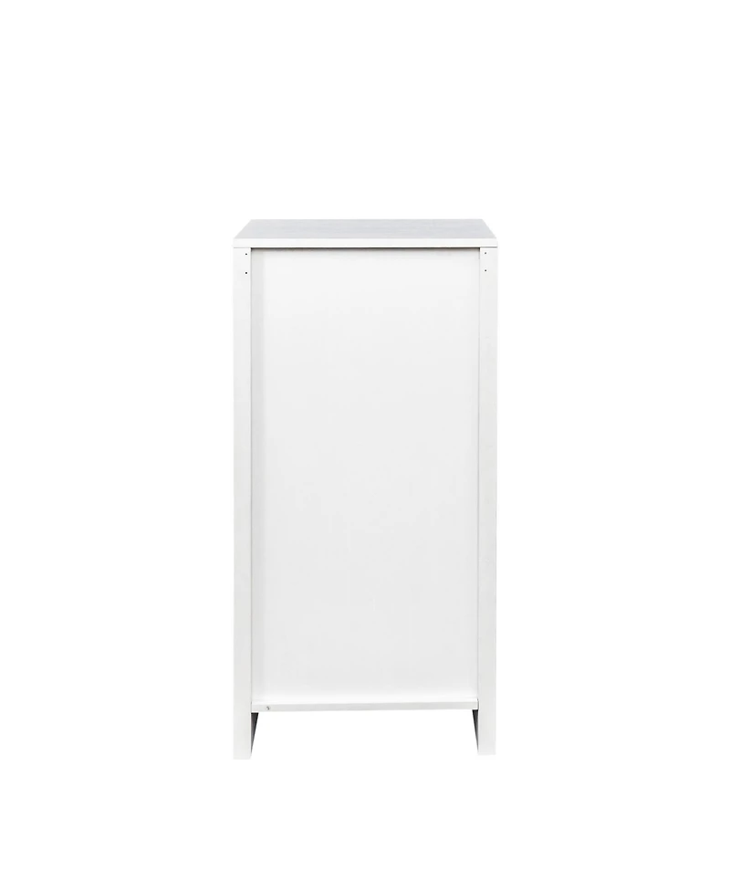 flynama Modular 24-Bottle Wine Bar Buffet Cabinet